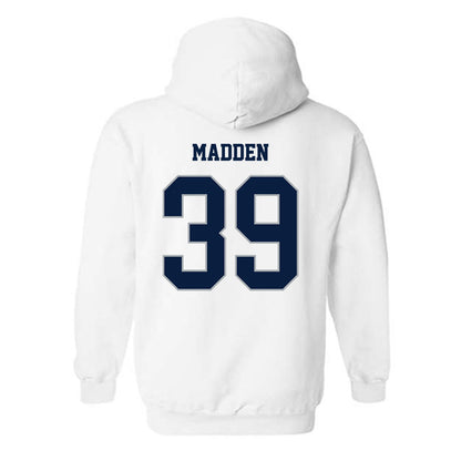 Monmouth - NCAA Men's Lacrosse : William Madden - Replica Shersey Hooded Sweatshirt-1