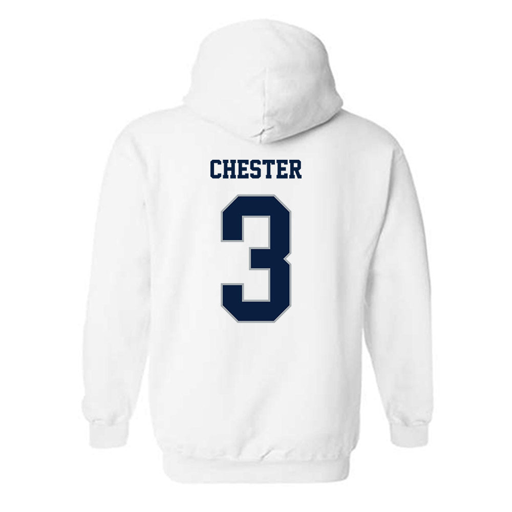 Monmouth - NCAA Men's Lacrosse : Hayden Chester - Replica Shersey Hooded Sweatshirt-1