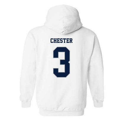 Monmouth - NCAA Men's Lacrosse : Hayden Chester - Replica Shersey Hooded Sweatshirt-1