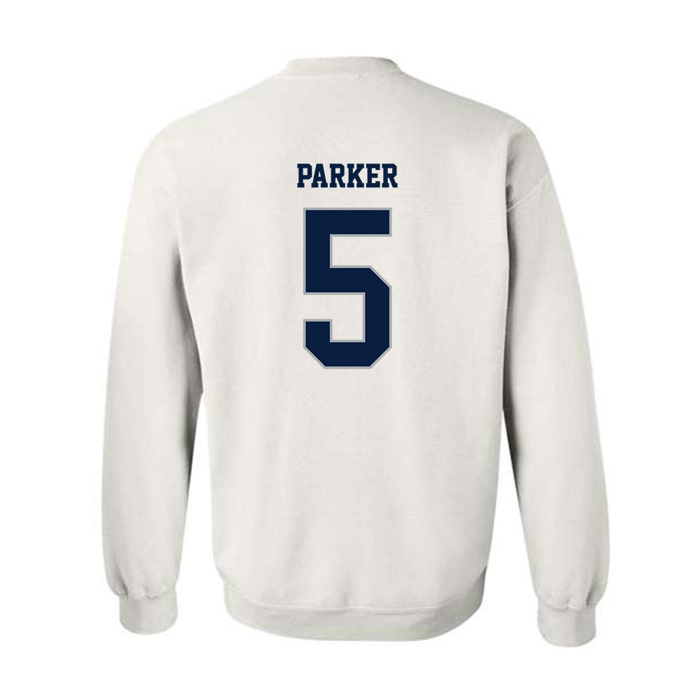 Monmouth - NCAA Men's Lacrosse : Landon Parker - Replica Shersey Crewneck Sweatshirt-1