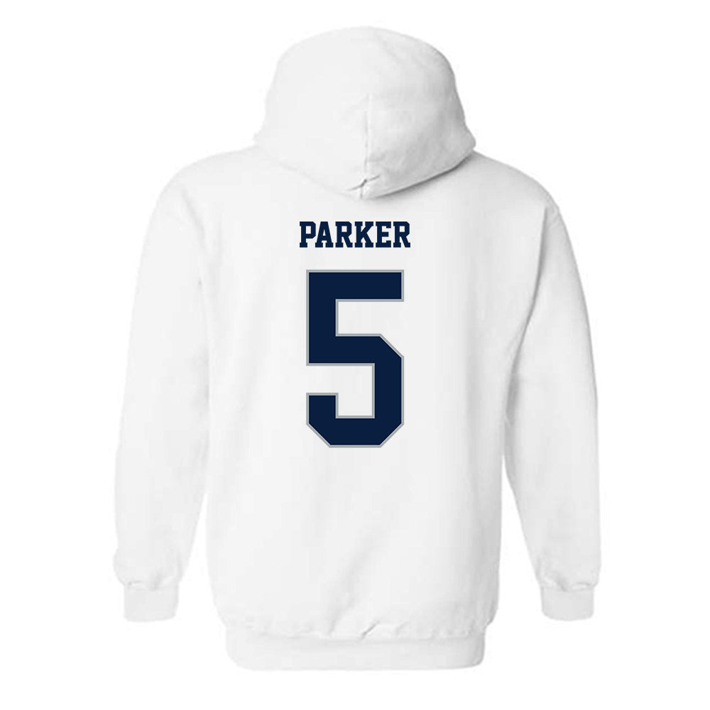 Monmouth - NCAA Men's Lacrosse : Landon Parker - Replica Shersey Hooded Sweatshirt-1