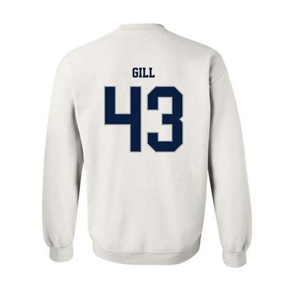 Monmouth - NCAA Men's Lacrosse : Arjun Gill - Replica Shersey Crewneck Sweatshirt-1