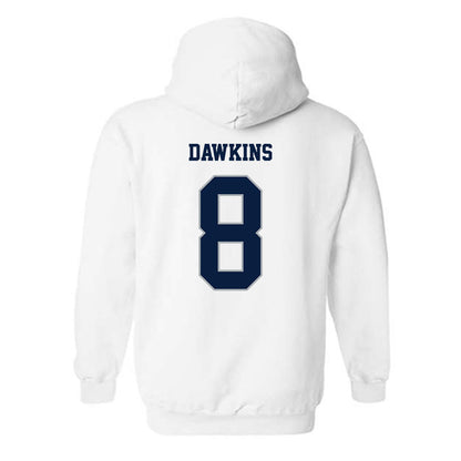 Monmouth - NCAA Men's Lacrosse : Cole Dawkins - Replica Shersey Hooded Sweatshirt-1