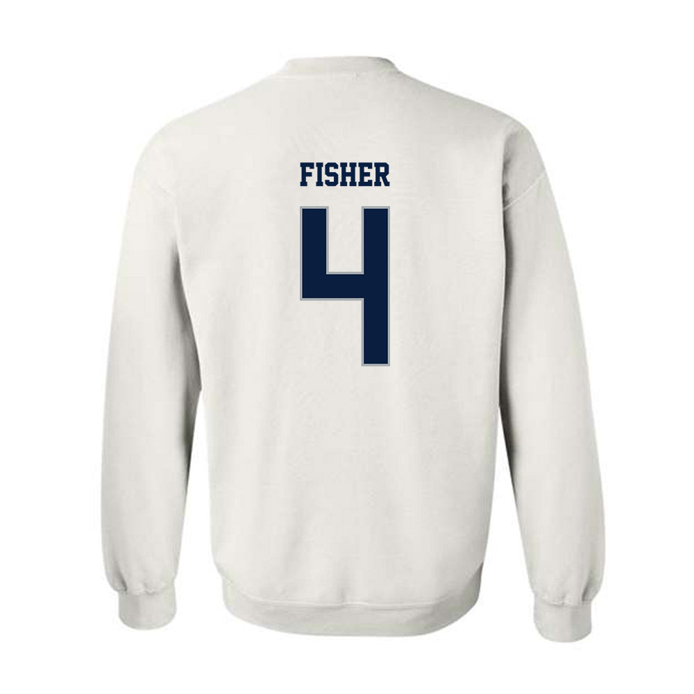Monmouth - NCAA Men's Lacrosse : Ethan Fisher - Replica Shersey Crewneck Sweatshirt-1
