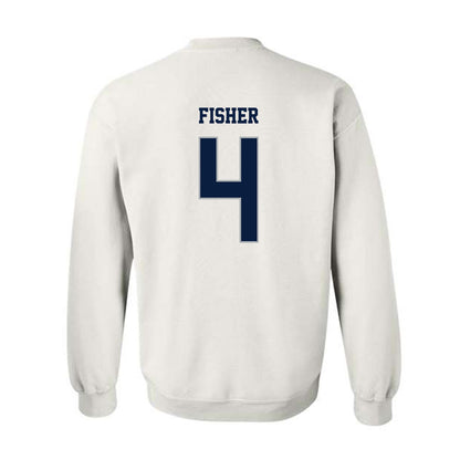 Monmouth - NCAA Men's Lacrosse : Ethan Fisher - Replica Shersey Crewneck Sweatshirt-1