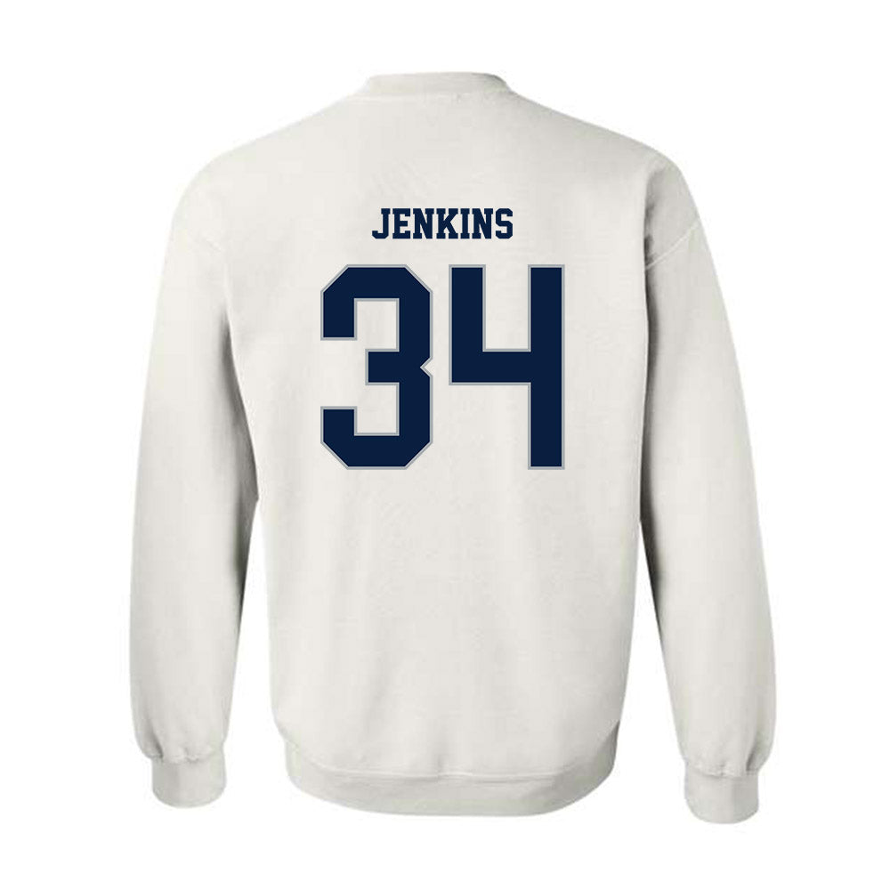 Monmouth - NCAA Men's Lacrosse : Jaeden Jenkins - Replica Shersey Crewneck Sweatshirt-1