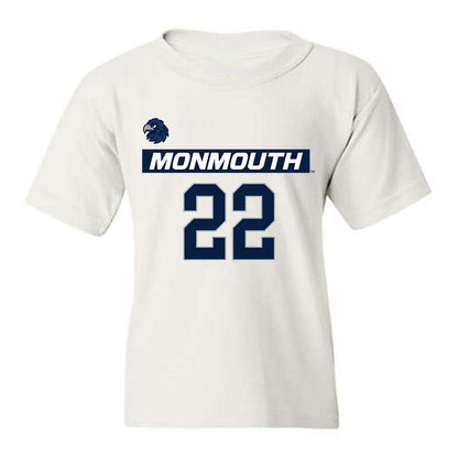 Monmouth - NCAA Men's Lacrosse : Miles Edmiston - Replica Shersey Youth T-Shirt-0