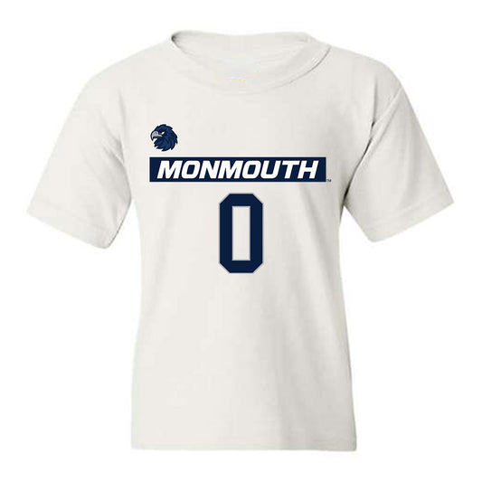 Monmouth - NCAA Men's Lacrosse : Caden Kesselring - Replica Shersey Youth T-Shirt-0