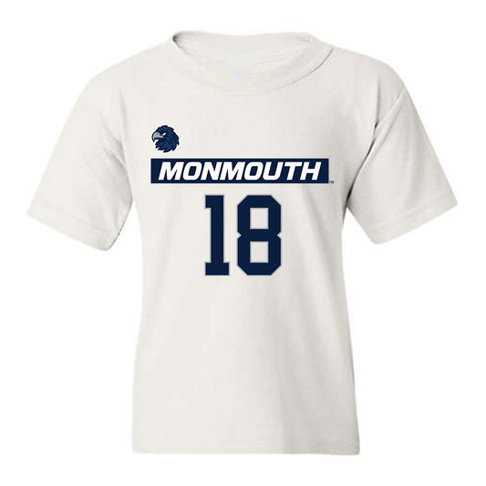 Monmouth - NCAA Men's Lacrosse : Gavin Seaman - Replica Shersey Youth T-Shirt-0