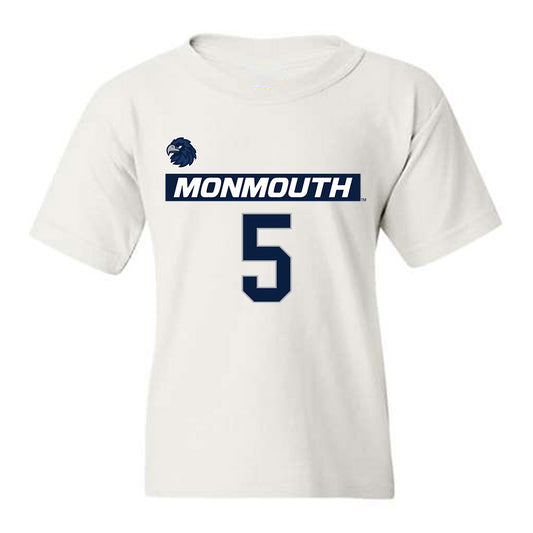 Monmouth - NCAA Men's Lacrosse : Landon Parker - Replica Shersey Youth T-Shirt-0