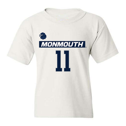 Monmouth - NCAA Men's Lacrosse : Matt Schneider - Replica Shersey Youth T-Shirt-0