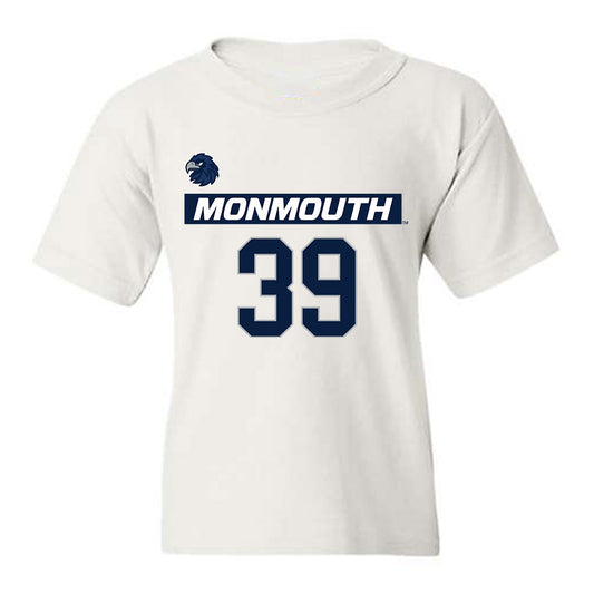Monmouth - NCAA Men's Lacrosse : William Madden - Replica Shersey Youth T-Shirt-0