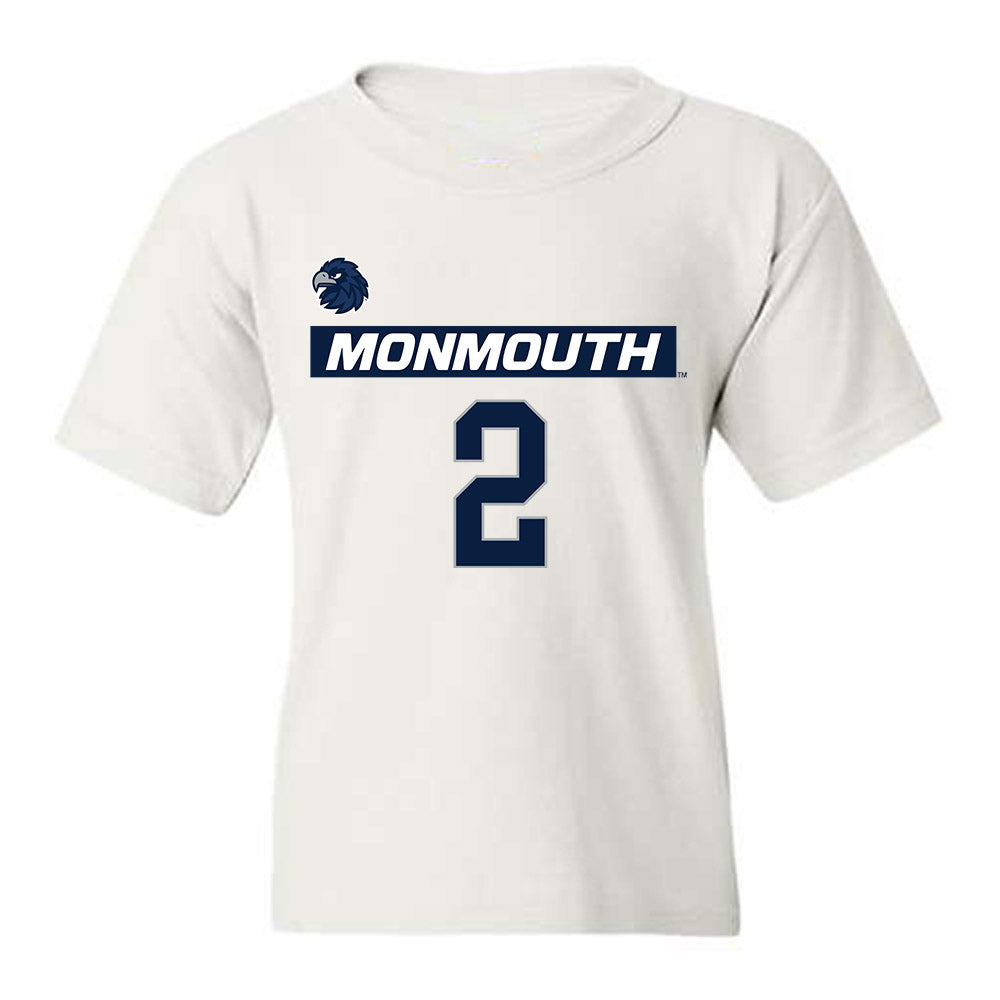 Monmouth - NCAA Men's Lacrosse : Matt Dollive - Replica Shersey Youth T-Shirt-0