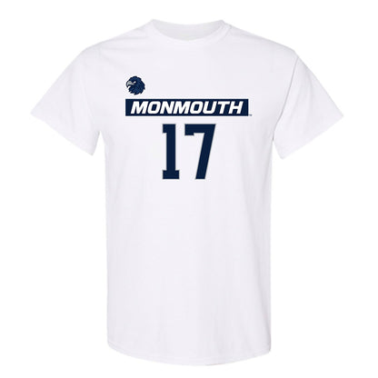 Monmouth - NCAA Men's Lacrosse : Ryan Wallace - Replica Shersey T-Shirt-0