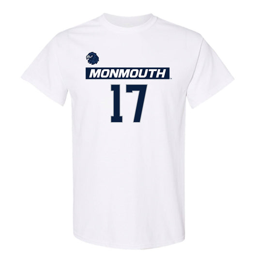 Monmouth - NCAA Men's Lacrosse : Ryan Wallace - Replica Shersey T-Shirt-0