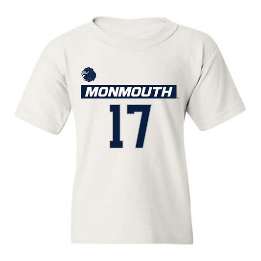 Monmouth - NCAA Men's Lacrosse : Ryan Wallace - Replica Shersey Youth T-Shirt-0