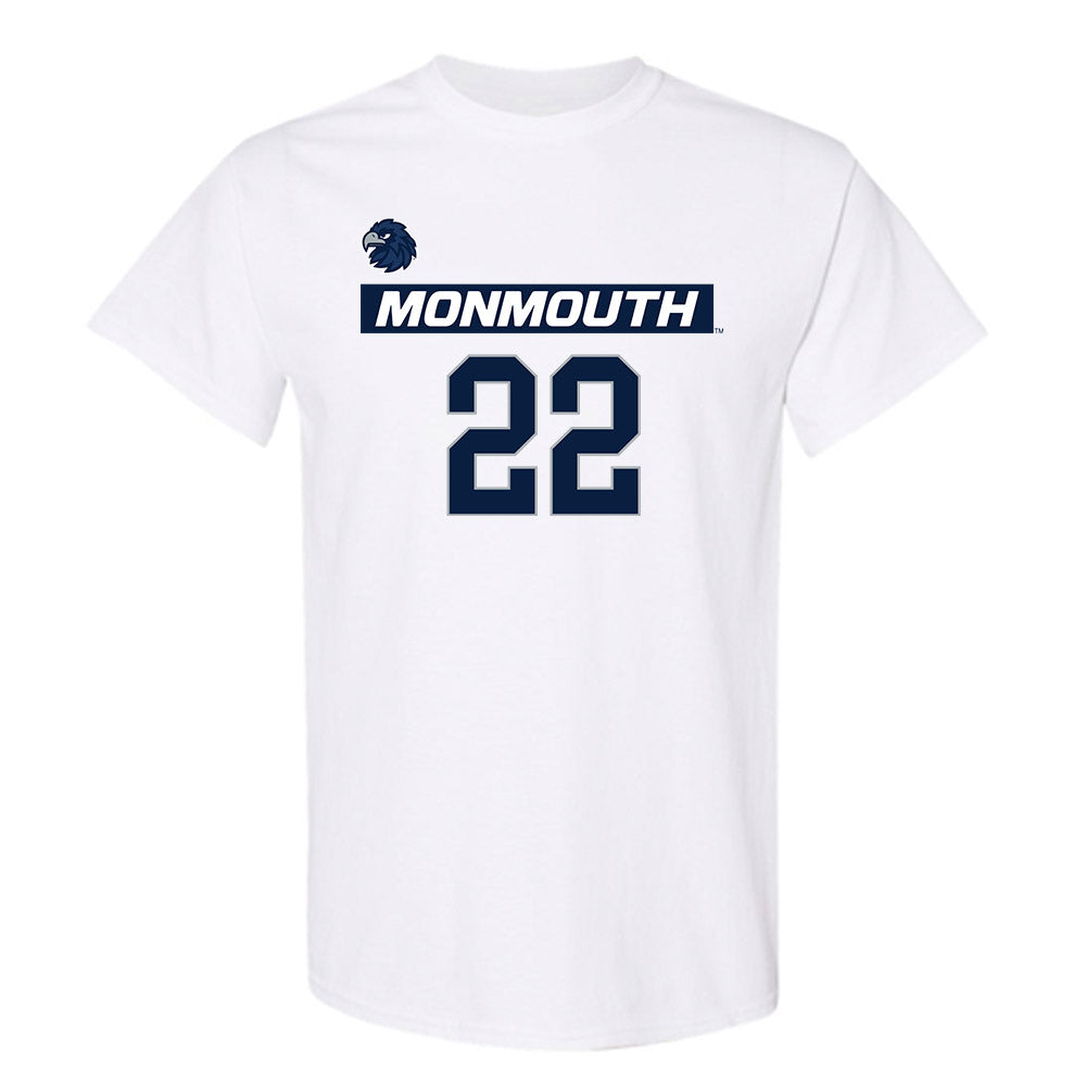 Monmouth - NCAA Men's Lacrosse : Miles Edmiston - Replica Shersey T-Shirt-0