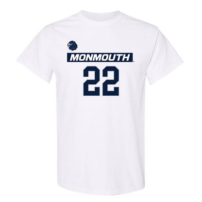 Monmouth - NCAA Men's Lacrosse : Miles Edmiston - Replica Shersey T-Shirt-0
