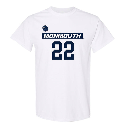 Monmouth - NCAA Men's Lacrosse : Miles Edmiston - Replica Shersey T-Shirt-0