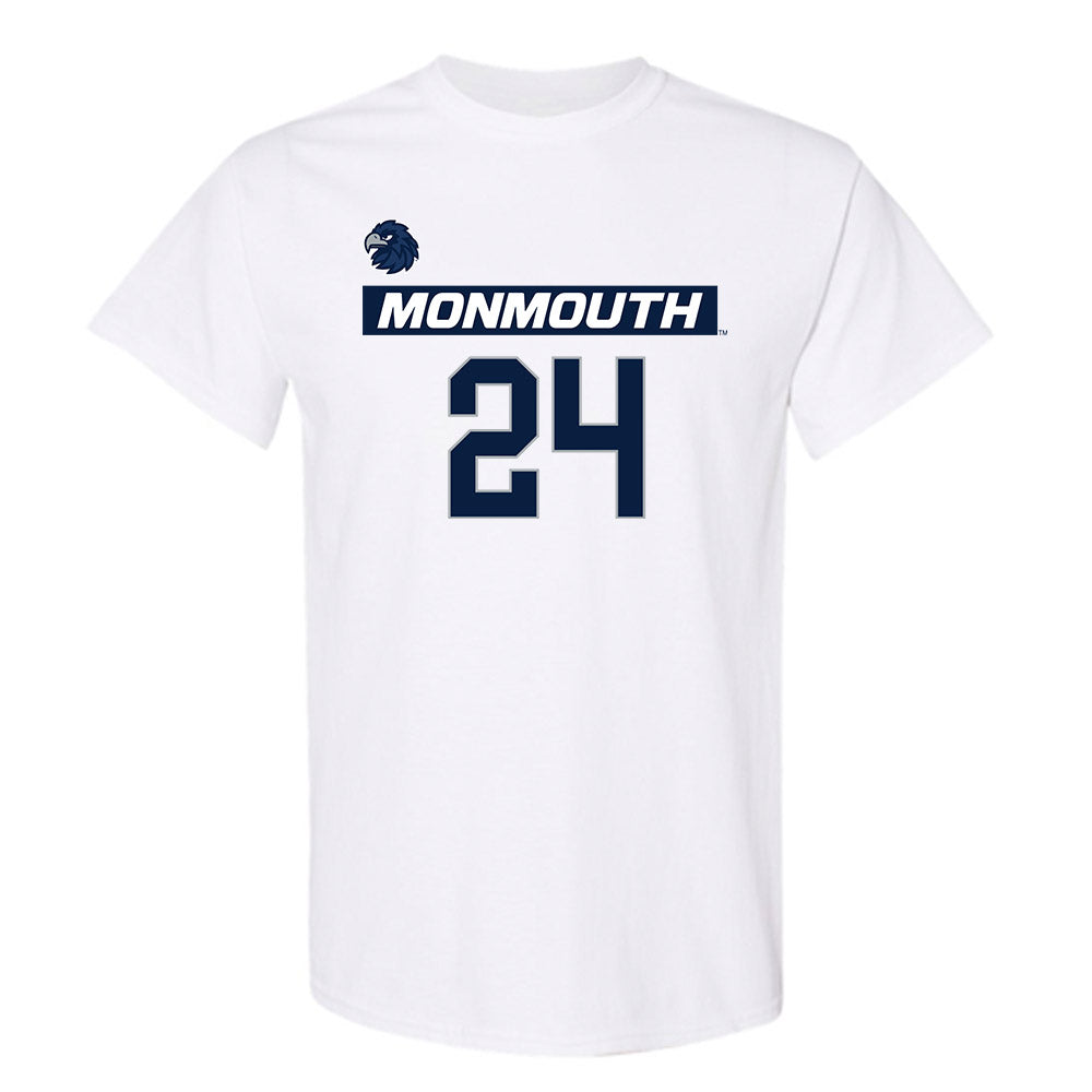 Monmouth - NCAA Men's Lacrosse : Connor Gorman - Replica Shersey T-Shirt-0