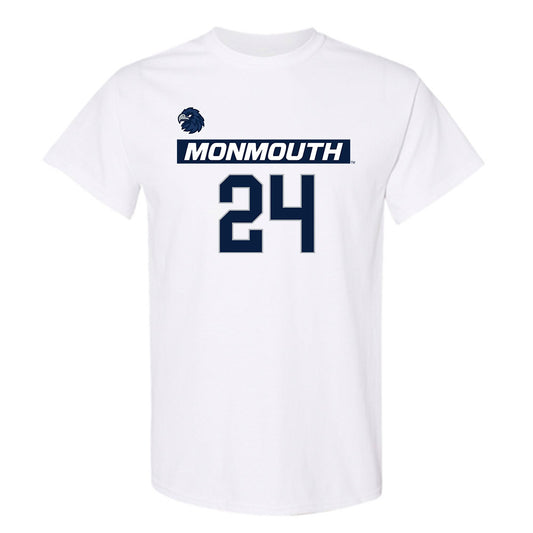 Monmouth - NCAA Men's Lacrosse : Connor Gorman - Replica Shersey T-Shirt-0