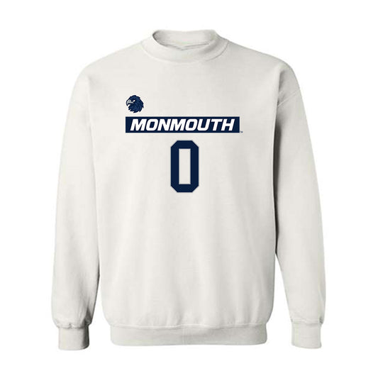 Monmouth - NCAA Men's Lacrosse : Caden Kesselring - Replica Shersey Crewneck Sweatshirt-0