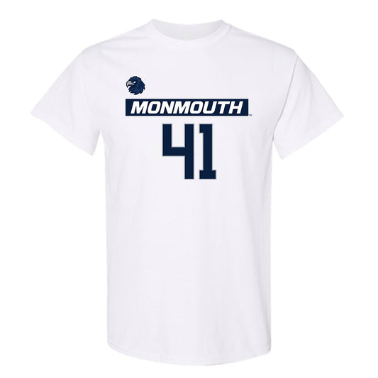 Monmouth - NCAA Men's Lacrosse : Benjamin L'Hommedieu - Replica Shersey T-Shirt-0