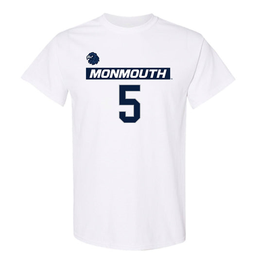 Monmouth - NCAA Men's Lacrosse : Landon Parker - Replica Shersey T-Shirt-0