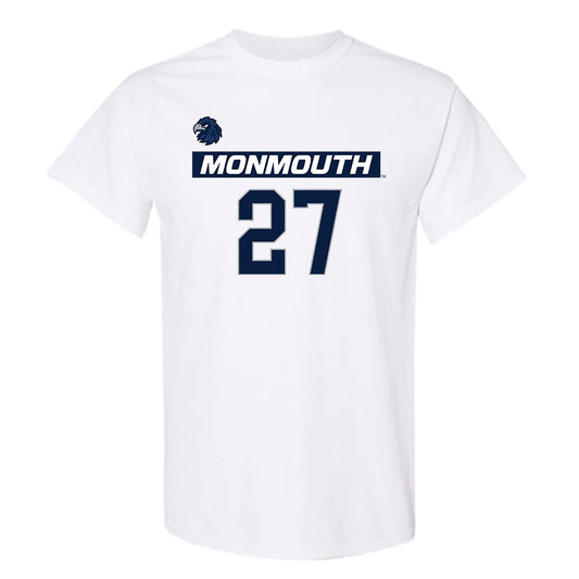 Monmouth - NCAA Men's Lacrosse : Aidan Rupp - Replica Shersey T-Shirt-0