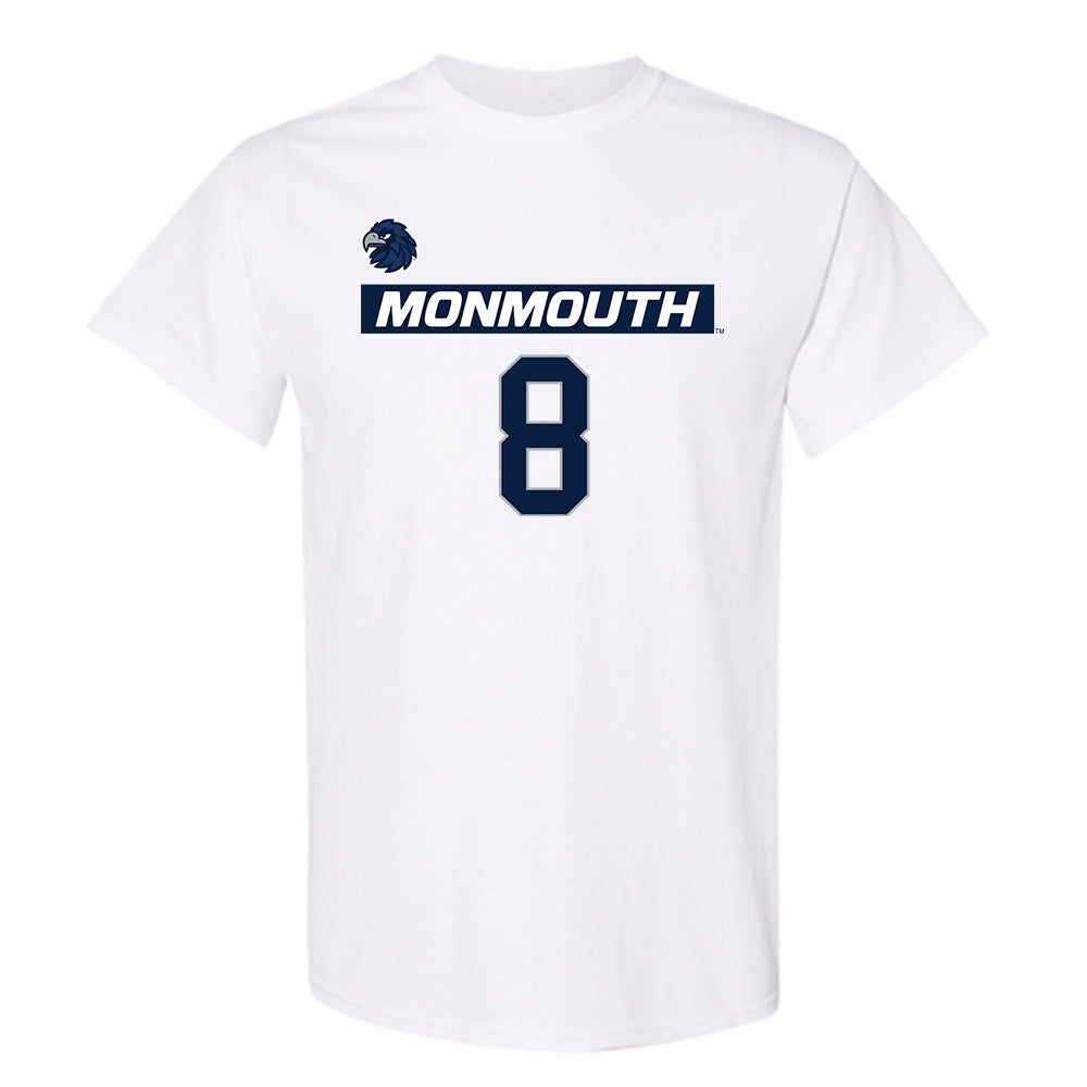 Monmouth - NCAA Men's Lacrosse : Cole Dawkins - Replica Shersey T-Shirt-0