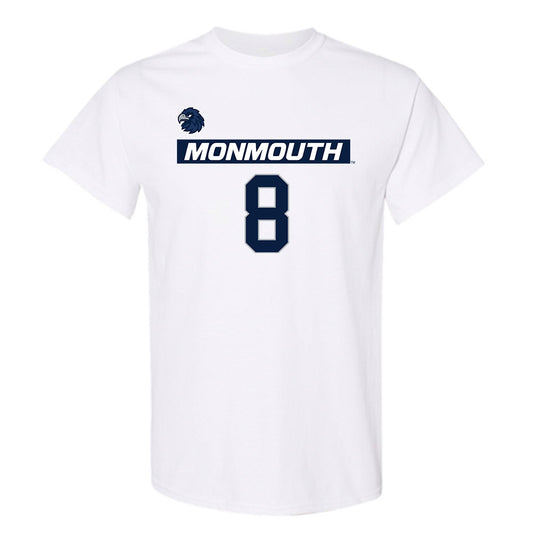 Monmouth - NCAA Men's Lacrosse : Cole Dawkins - Replica Shersey T-Shirt-0