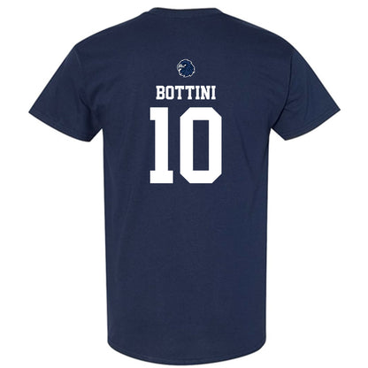 Monmouth - NCAA Men's Soccer : Jasen Bottini - Blue T-Shirt-1