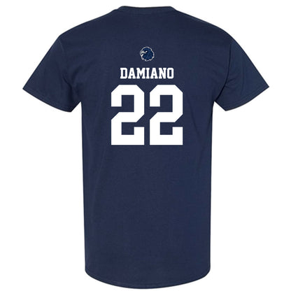 Monmouth - NCAA Men's Soccer : Tommy Damiano - Blue T-Shirt-1