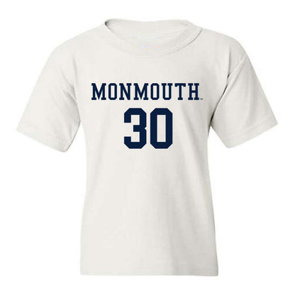 Monmouth - NCAA Men's Soccer : Jason King - Replica Shersey Youth T-Shirt-0