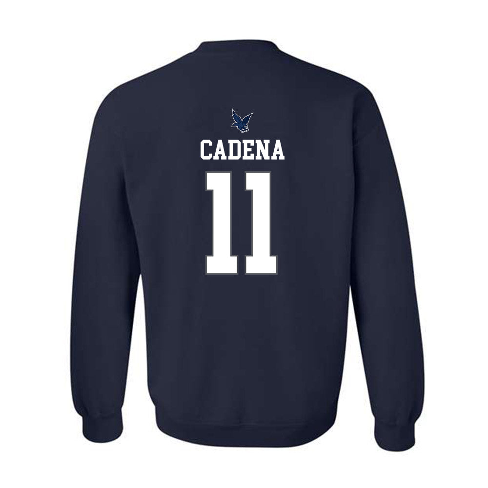 Monmouth - NCAA Softball : Jayla Cadena - Replica Shersey Crewneck Sweatshirt-1
