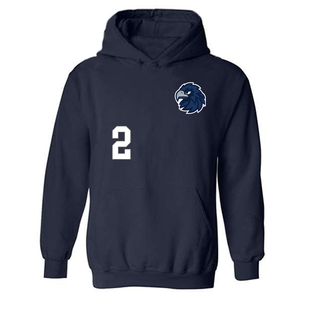 Monmouth - NCAA Softball : Gianna Stern - Replica Shersey Hooded Sweatshirt
