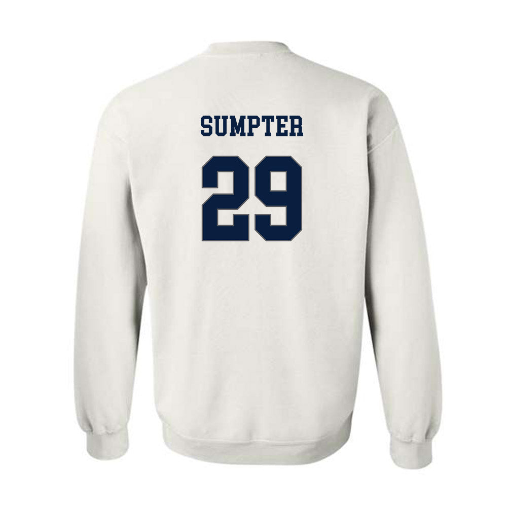 Monmouth - NCAA Softball : Carah Sumpter - Replica Shersey Crewneck Sweatshirt-1