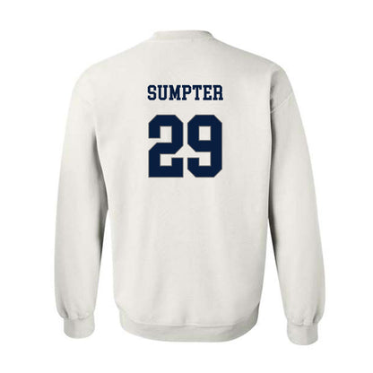 Monmouth - NCAA Softball : Carah Sumpter - Replica Shersey Crewneck Sweatshirt-1