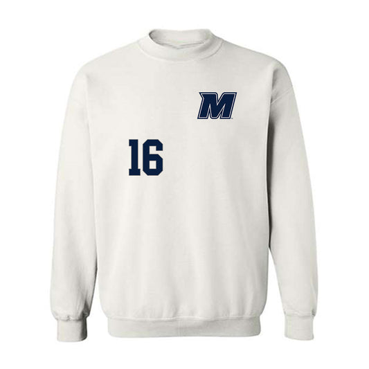 Monmouth - NCAA Softball : Alissa Eimont - Replica Shersey Crewneck Sweatshirt-0