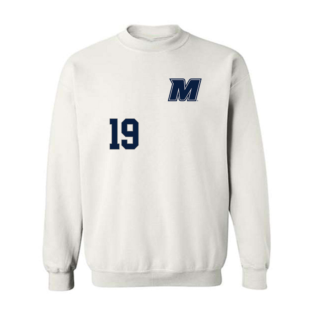 Monmouth - NCAA Softball : Kaci Velardi - Replica Shersey Crewneck Sweatshirt-0