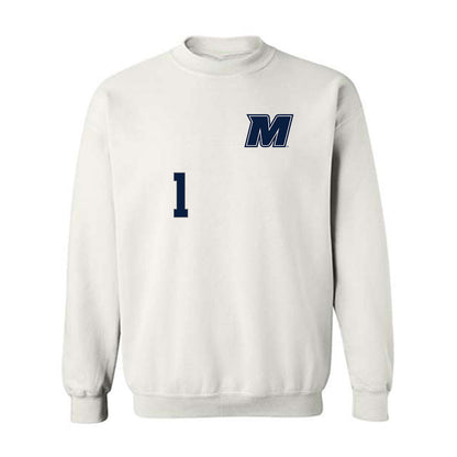 Monmouth - NCAA Softball : Bronwynn Leighty - Replica Shersey Crewneck Sweatshirt-0