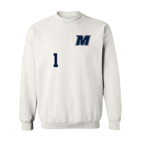 Monmouth - NCAA Softball : Bronwynn Leighty - Replica Shersey Crewneck Sweatshirt-0
