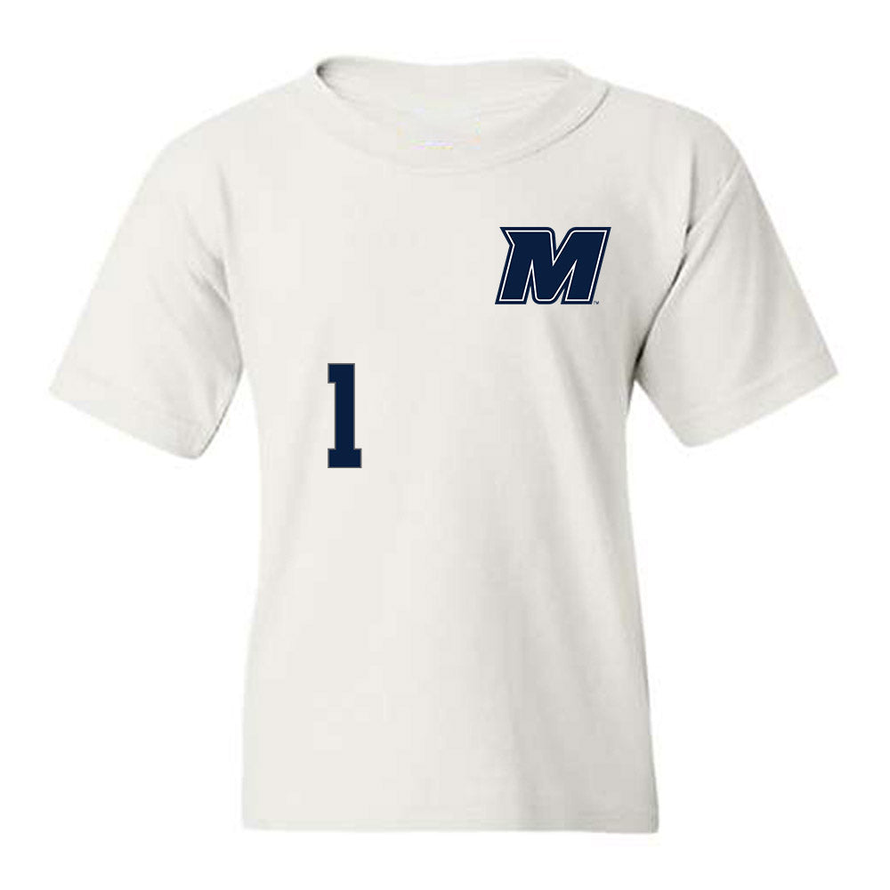 Monmouth - NCAA Softball : Bronwynn Leighty - Replica Shersey Youth T-Shirt-0