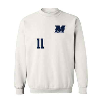 Monmouth - NCAA Softball : Jayla Cadena - Replica Shersey Crewneck Sweatshirt-0
