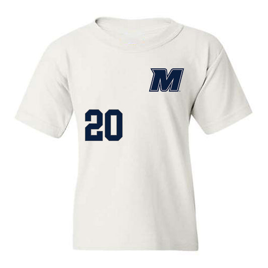 Monmouth - NCAA Softball : Ella Stevinson - Replica Shersey Youth T-Shirt-0