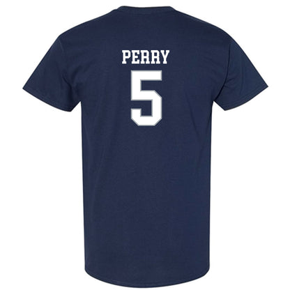 Monmouth - Monmouth University - NCAA Mens Basketball : Dylan Perry - Monmouth - NCAA Men's Basketball : Dylan Perry - Replica Shersey T-Shirt T-Shirt-1