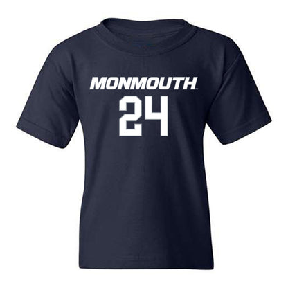 Monmouth - NCAA Men's Basketball : Jinup Dobuol - Replica Shersey Youth T-Shirt-0