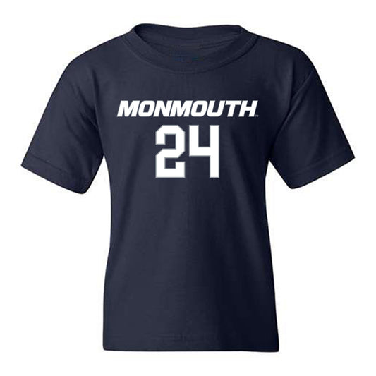 Monmouth - NCAA Men's Basketball : Jinup Dobuol - Replica Shersey Youth T-Shirt-0