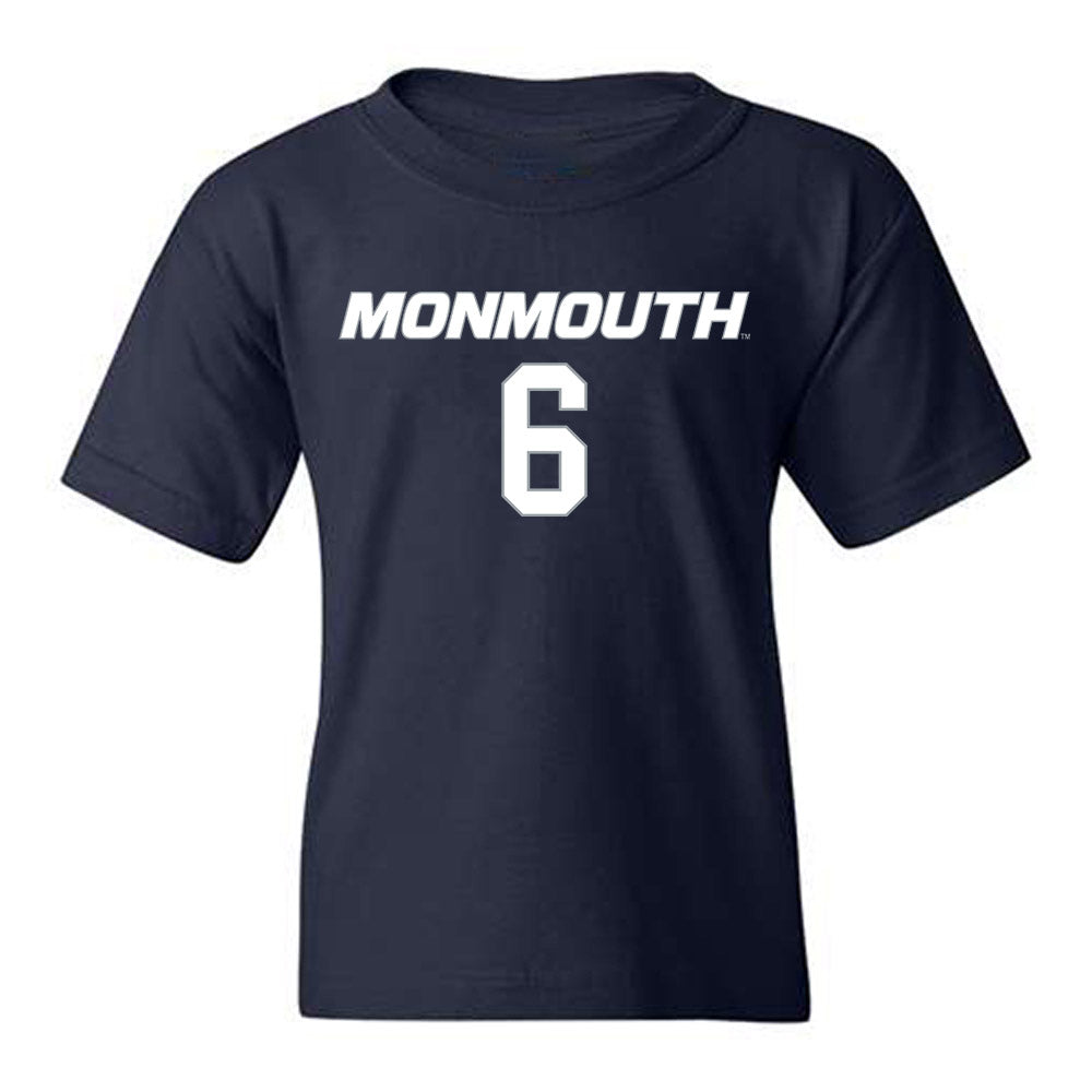 Monmouth - NCAA Women's Basketball : Kathy Kersaint - Replica Shersey Youth T-Shirt-0