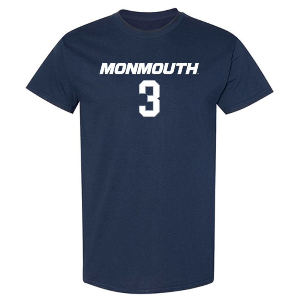 Monmouth - NCAA Women's Basketball : Tessa Carman - Replica Shersey T-Shirt-0